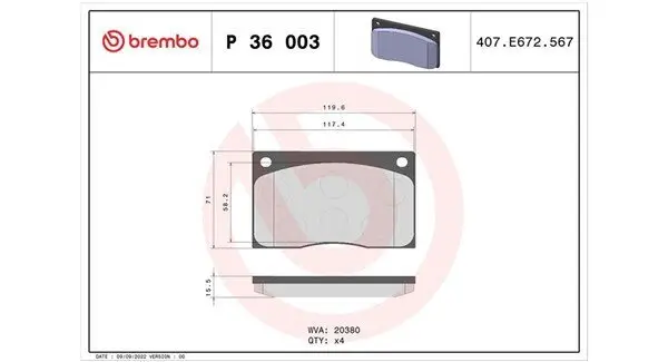 Bremsbelagsatz, Scheibenbremse MAGNETI MARELLI 363700436003 Bild Bremsbelagsatz, Scheibenbremse MAGNETI MARELLI 363700436003