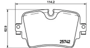 Bremsbelagsatz, Scheibenbremse MAGNETI MARELLI 363700436033