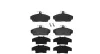 Bremsbelagsatz, Scheibenbremse Vorderachse MAGNETI MARELLI 363700444010 Bild Bremsbelagsatz, Scheibenbremse Vorderachse MAGNETI MARELLI 363700444010