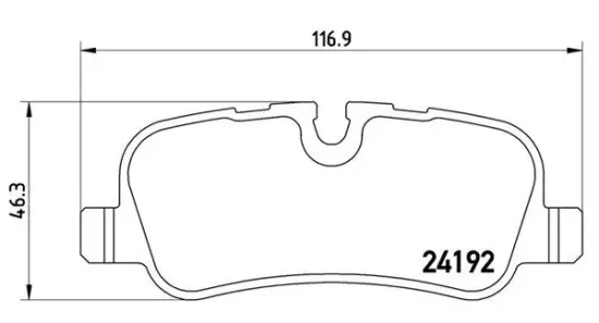 Bremsbelagsatz, Scheibenbremse Hinterachse MAGNETI MARELLI 363700444013 Bild Bremsbelagsatz, Scheibenbremse Hinterachse MAGNETI MARELLI 363700444013