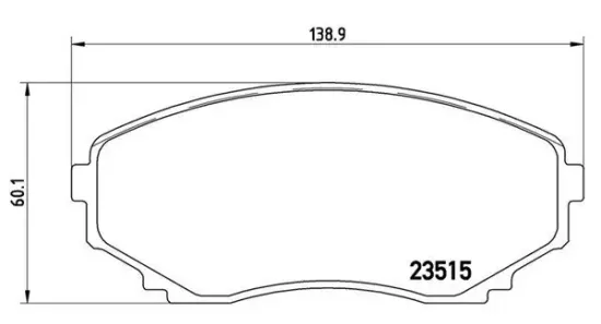 Bremsbelagsatz, Scheibenbremse Vorderachse MAGNETI MARELLI 363700449028 Bild Bremsbelagsatz, Scheibenbremse Vorderachse MAGNETI MARELLI 363700449028