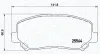 Bremsbelagsatz, Scheibenbremse Vorderachse MAGNETI MARELLI 363700449045 Bild Bremsbelagsatz, Scheibenbremse Vorderachse MAGNETI MARELLI 363700449045