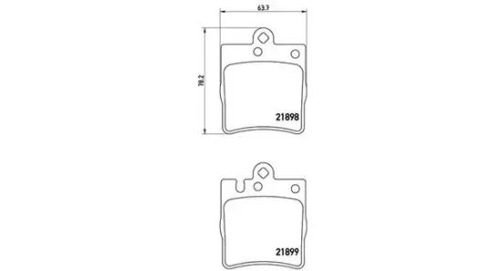 Bremsbelagsatz, Scheibenbremse Hinterachse MAGNETI MARELLI 363700550033 Bild Bremsbelagsatz, Scheibenbremse Hinterachse MAGNETI MARELLI 363700550033
