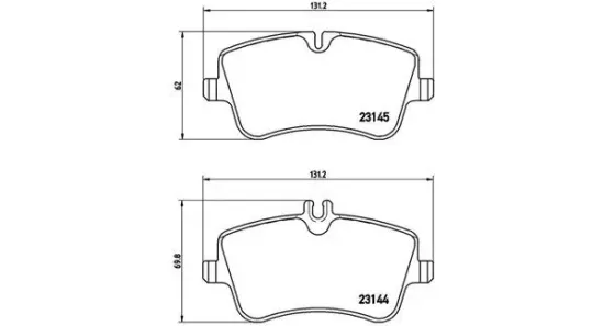 Bremsbelagsatz, Scheibenbremse MAGNETI MARELLI 363700450046 Bild Bremsbelagsatz, Scheibenbremse MAGNETI MARELLI 363700450046