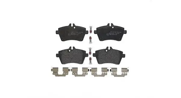 Bremsbelagsatz, Scheibenbremse Vorderachse MAGNETI MARELLI 363700450054