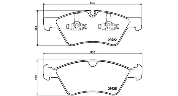 Bremsbelagsatz, Scheibenbremse MAGNETI MARELLI 363700450063 Bild Bremsbelagsatz, Scheibenbremse MAGNETI MARELLI 363700450063