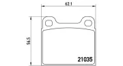 Bremsbelagsatz, Scheibenbremse Hinterachse MAGNETI MARELLI 363700450066