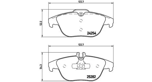 Bremsbelagsatz, Scheibenbremse MAGNETI MARELLI 363700450104 Bild Bremsbelagsatz, Scheibenbremse MAGNETI MARELLI 363700450104