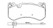 Bremsbelagsatz, Scheibenbremse MAGNETI MARELLI 363700450127