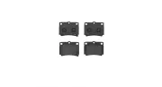 Bremsbelagsatz, Scheibenbremse Hinterachse MAGNETI MARELLI 363700454026