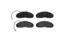 Bremsbelagsatz, Scheibenbremse Vorderachse MAGNETI MARELLI 363700456019 Bild Bremsbelagsatz, Scheibenbremse Vorderachse MAGNETI MARELLI 363700456019