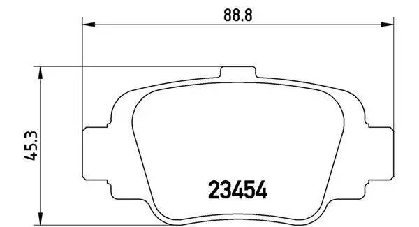 Bremsbelagsatz, Scheibenbremse MAGNETI MARELLI 363700456032