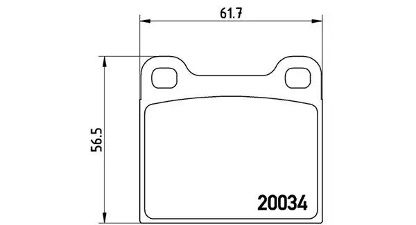 Bremsbelagsatz, Scheibenbremse MAGNETI MARELLI 363700459001