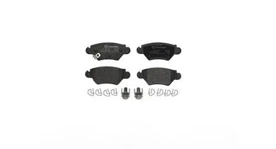 Bremsbelagsatz, Scheibenbremse Hinterachse MAGNETI MARELLI 363700459031 Bild Bremsbelagsatz, Scheibenbremse Hinterachse MAGNETI MARELLI 363700459031