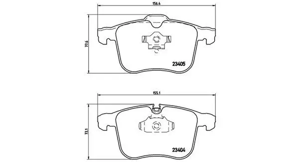 Bremsbelagsatz, Scheibenbremse MAGNETI MARELLI 363700459046