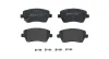 Bremsbelagsatz, Scheibenbremse Vorderachse MAGNETI MARELLI 363700459050 Bild Bremsbelagsatz, Scheibenbremse Vorderachse MAGNETI MARELLI 363700459050