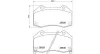 Bremsbelagsatz, Scheibenbremse Vorderachse MAGNETI MARELLI 363700459094 Bild Bremsbelagsatz, Scheibenbremse Vorderachse MAGNETI MARELLI 363700459094