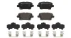 Bremsbelagsatz, Scheibenbremse Hinterachse MAGNETI MARELLI 363700459097 Bild Bremsbelagsatz, Scheibenbremse Hinterachse MAGNETI MARELLI 363700459097