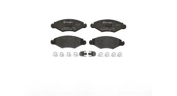 Bremsbelagsatz, Scheibenbremse Vorderachse MAGNETI MARELLI 363700461063