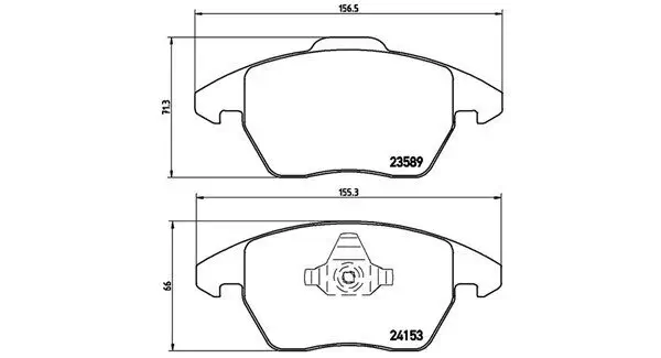 Bremsbelagsatz, Scheibenbremse MAGNETI MARELLI 363700561076 Bild Bremsbelagsatz, Scheibenbremse MAGNETI MARELLI 363700561076