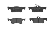 Bremsbelagsatz, Scheibenbremse Hinterachse MAGNETI MARELLI 363700461126