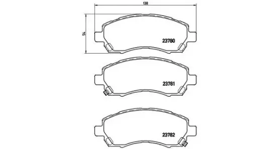 Bremsbelagsatz, Scheibenbremse MAGNETI MARELLI 363700478009 Bild Bremsbelagsatz, Scheibenbremse MAGNETI MARELLI 363700478009