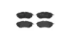 Bremsbelagsatz, Scheibenbremse MAGNETI MARELLI 363700478017 Bild Bremsbelagsatz, Scheibenbremse MAGNETI MARELLI 363700478017