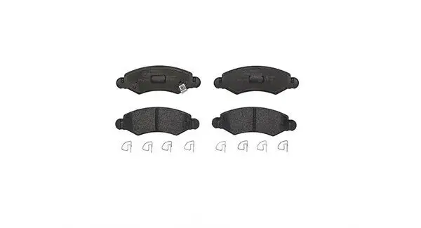 Bremsbelagsatz, Scheibenbremse Vorderachse MAGNETI MARELLI 363700479015