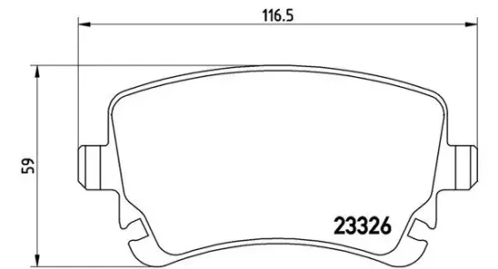 Bremsbelagsatz, Scheibenbremse MAGNETI MARELLI 363700485076 Bild Bremsbelagsatz, Scheibenbremse MAGNETI MARELLI 363700485076