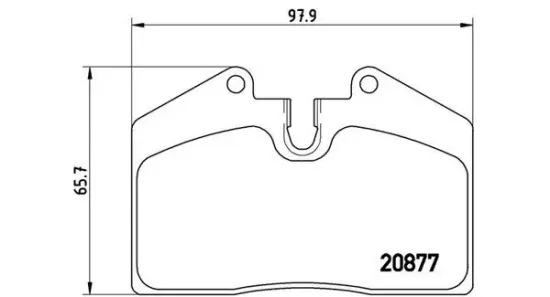 Bremsbelagsatz, Scheibenbremse Hinterachse MAGNETI MARELLI 363700485094 Bild Bremsbelagsatz, Scheibenbremse Hinterachse MAGNETI MARELLI 363700485094