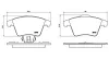 Bremsbelagsatz, Scheibenbremse Vorderachse MAGNETI MARELLI 363700485106 Bild Bremsbelagsatz, Scheibenbremse Vorderachse MAGNETI MARELLI 363700485106