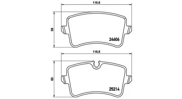 Bremsbelagsatz, Scheibenbremse MAGNETI MARELLI 363700485119