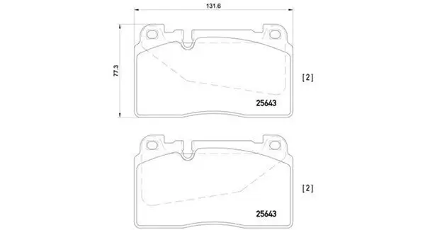 Bremsbelagsatz, Scheibenbremse MAGNETI MARELLI 363700485123