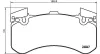 Bremsbelagsatz, Scheibenbremse Vorderachse MAGNETI MARELLI 363700485136 Bild Bremsbelagsatz, Scheibenbremse Vorderachse MAGNETI MARELLI 363700485136