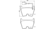 Bremsbelagsatz, Scheibenbremse MAGNETI MARELLI 363700585152