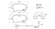 Bremsbelagsatz, Scheibenbremse MAGNETI MARELLI 363700485157