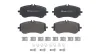 Bremsbelagsatz, Scheibenbremse Hinterachse MAGNETI MARELLI 363700485172 Bild Bremsbelagsatz, Scheibenbremse Hinterachse MAGNETI MARELLI 363700485172