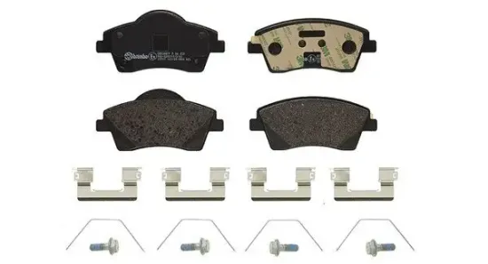 Bremsbelagsatz, Scheibenbremse Vorderachse MAGNETI MARELLI 363700486033 Bild Bremsbelagsatz, Scheibenbremse Vorderachse MAGNETI MARELLI 363700486033