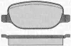 Bremsbelagsatz, Scheibenbremse Hinterachse MAGNETI MARELLI 363916060114