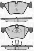 Bremsbelagsatz, Scheibenbremse Vorderachse MAGNETI MARELLI 363916060156