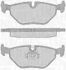 Bremsbelagsatz, Scheibenbremse Hinterachse MAGNETI MARELLI 363916060157