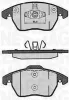Bremsbelagsatz, Scheibenbremse Vorderachse MAGNETI MARELLI 363916060178