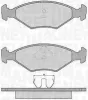 Bremsbelagsatz, Scheibenbremse Vorderachse MAGNETI MARELLI 363916060229