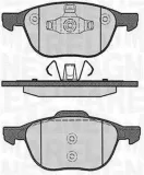 Bremsbelagsatz, Scheibenbremse MAGNETI MARELLI 363916060244