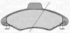 Bremsbelagsatz, Scheibenbremse Vorderachse MAGNETI MARELLI 363916060247
