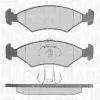 Bremsbelagsatz, Scheibenbremse Vorderachse MAGNETI MARELLI 363916060248