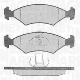 Bremsbelagsatz, Scheibenbremse MAGNETI MARELLI 363916060248