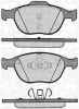 Bremsbelagsatz, Scheibenbremse Vorderachse MAGNETI MARELLI 363916060256