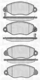 Bremsbelagsatz, Scheibenbremse MAGNETI MARELLI 363916060271