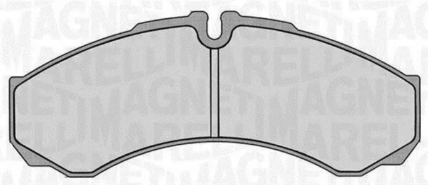 Bremsbelagsatz, Scheibenbremse MAGNETI MARELLI 363916060283